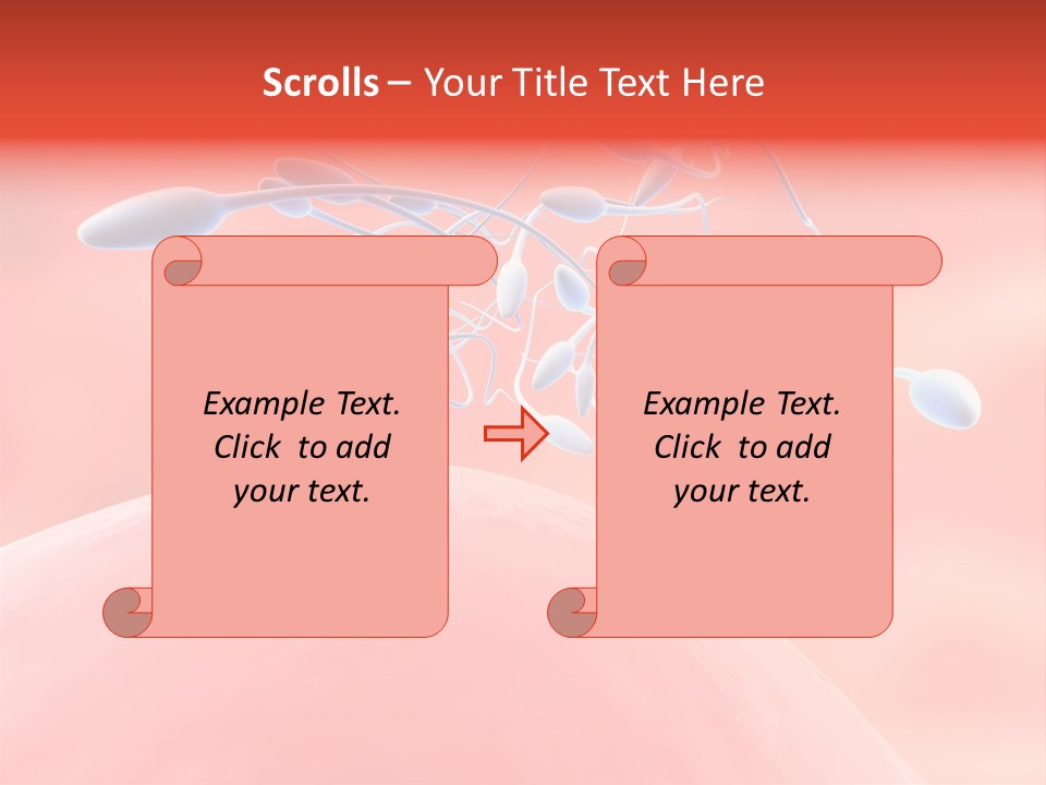 Fertilization Reproduction Study PowerPoint Template