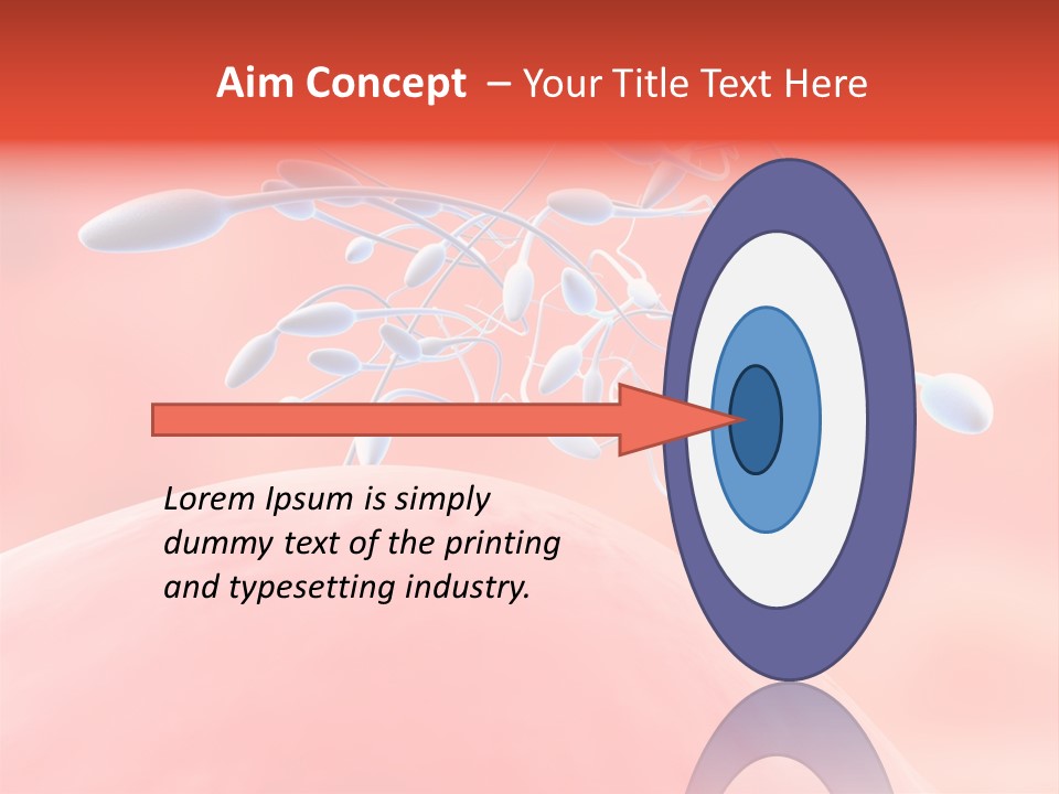 Fertilization Reproduction Study PowerPoint Template