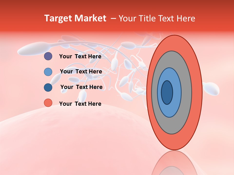 Fertilization Reproduction Study PowerPoint Template