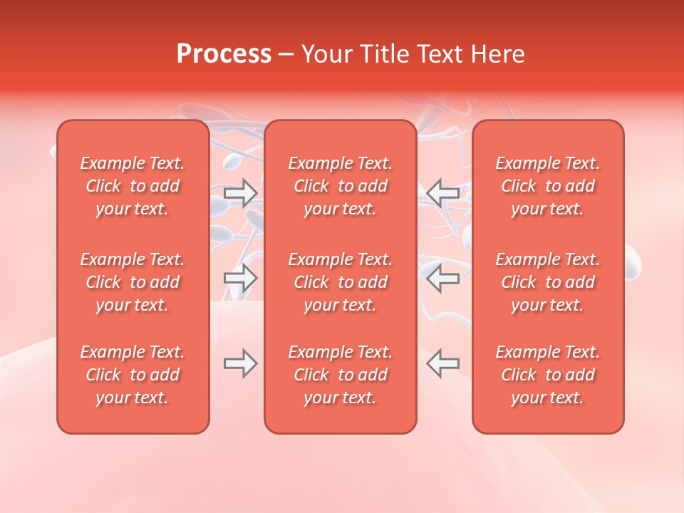 Fertilization Reproduction Study PowerPoint Template