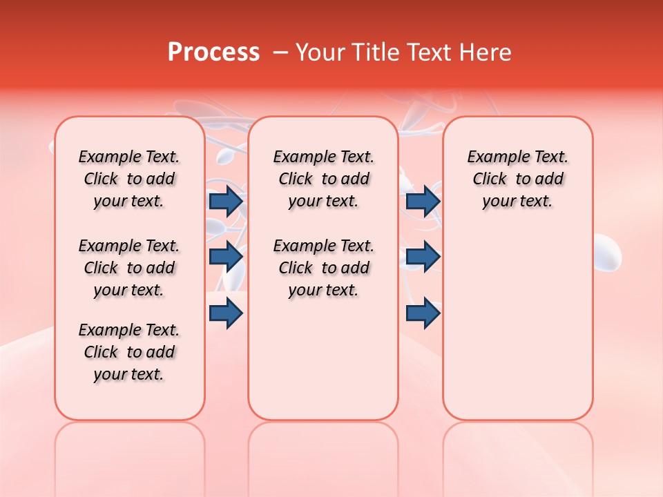 Fertilization Reproduction Study PowerPoint Template