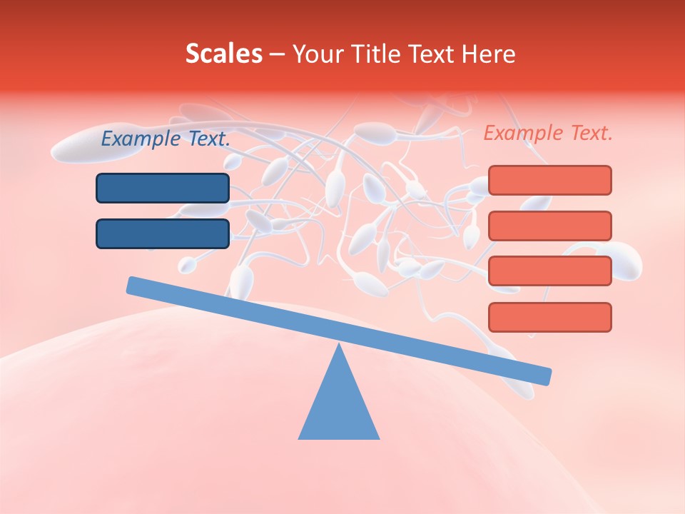 Fertilization Reproduction Study PowerPoint Template