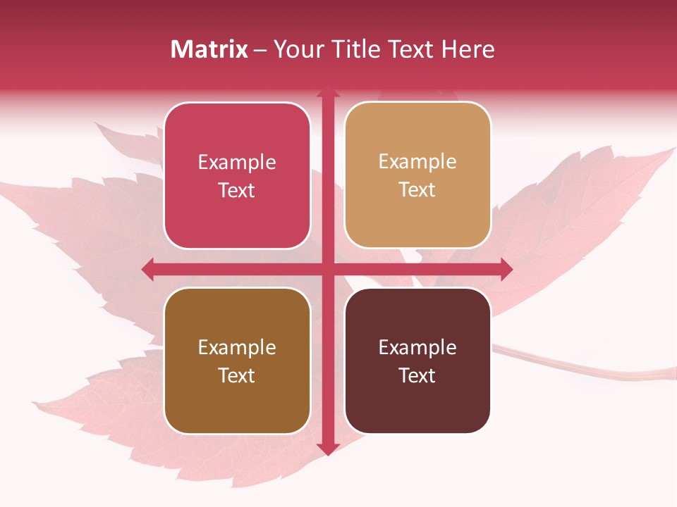 Fall Natural Botany PowerPoint Template