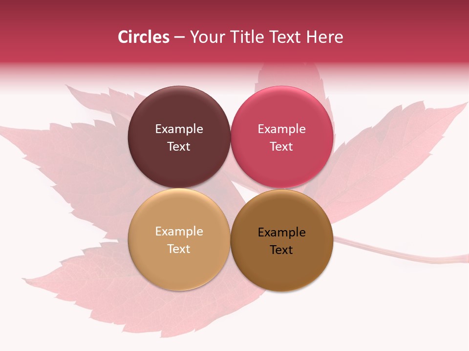 Fall Natural Botany PowerPoint Template