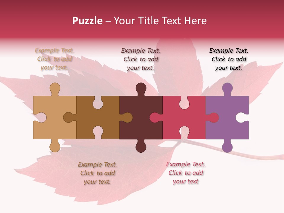 Fall Natural Botany PowerPoint Template