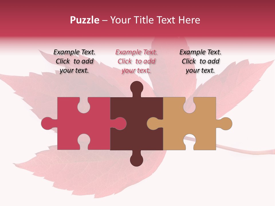 Fall Natural Botany PowerPoint Template