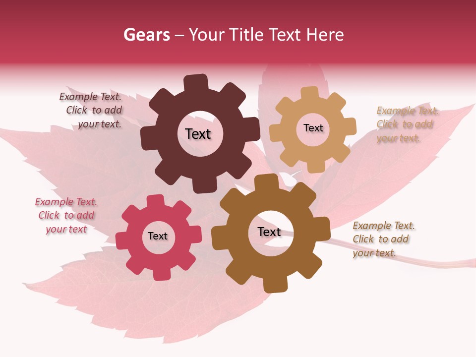 Fall Natural Botany PowerPoint Template