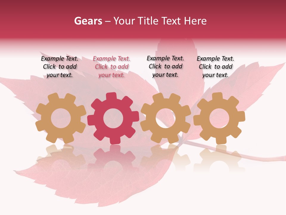 Fall Natural Botany PowerPoint Template