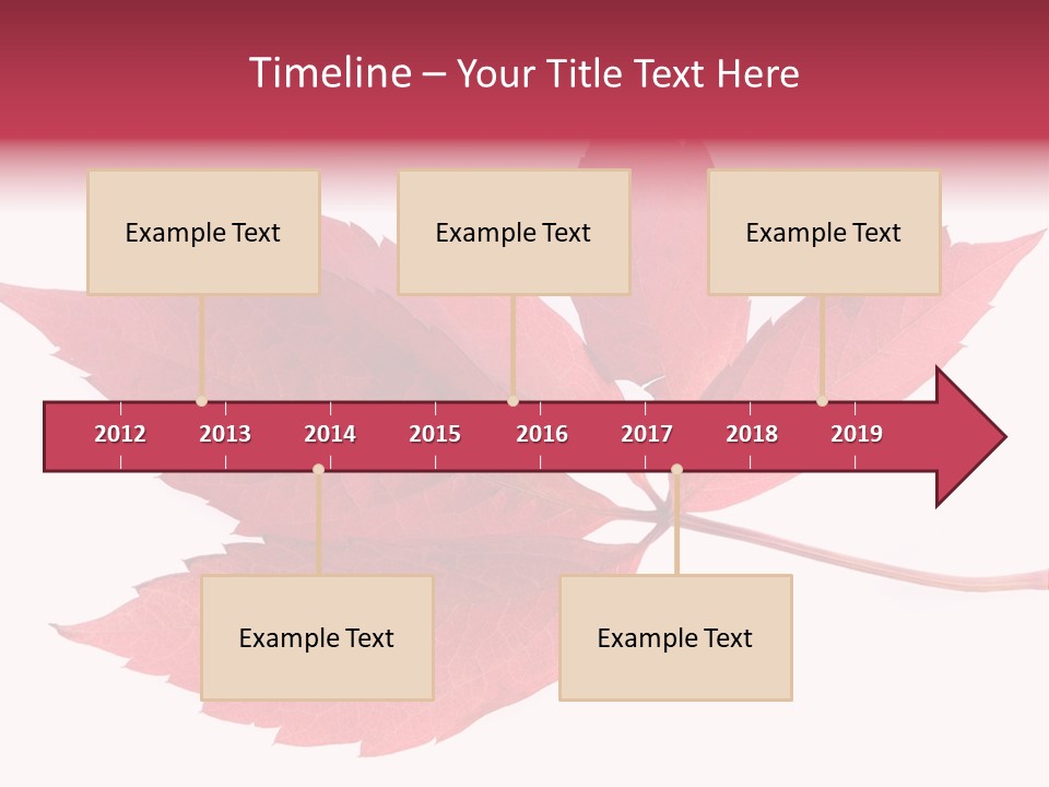Fall Natural Botany PowerPoint Template