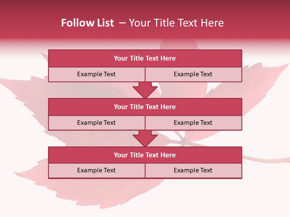 Fall Natural Botany PowerPoint Template