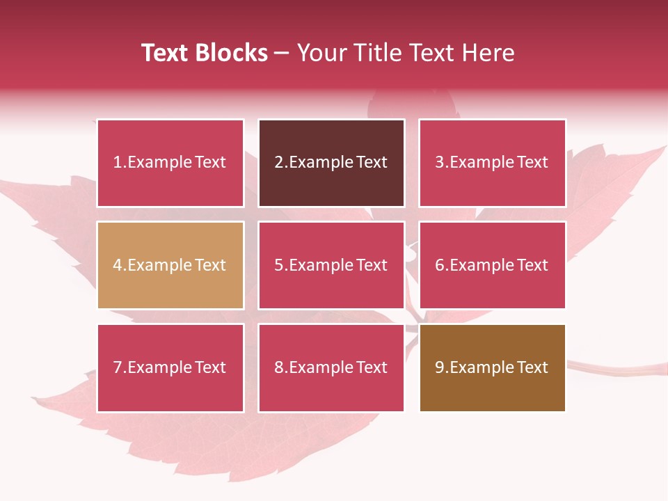 Fall Natural Botany PowerPoint Template