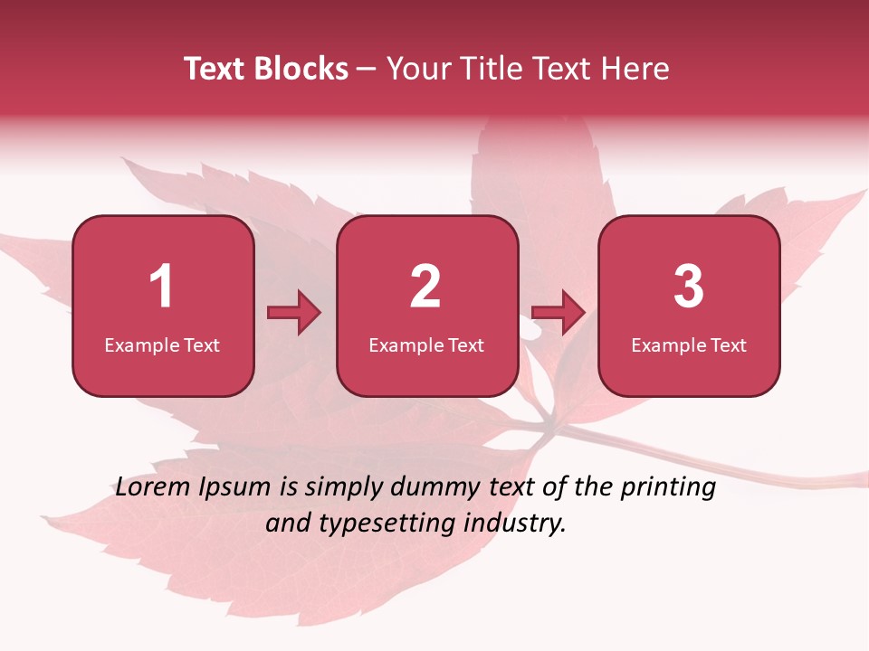 Fall Natural Botany PowerPoint Template