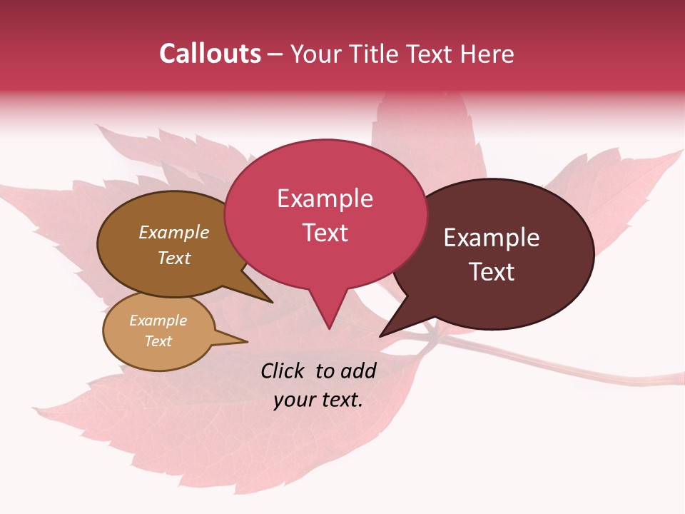 Fall Natural Botany PowerPoint Template