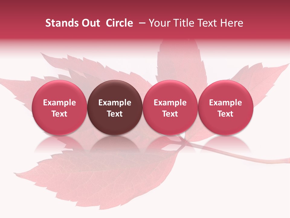 Fall Natural Botany PowerPoint Template