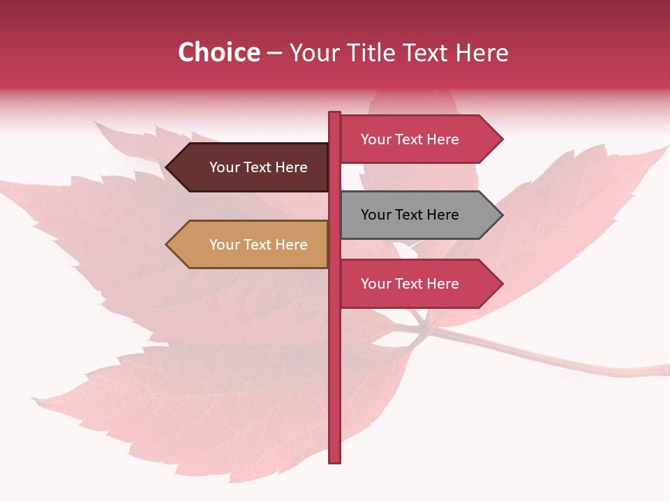 Fall Natural Botany PowerPoint Template