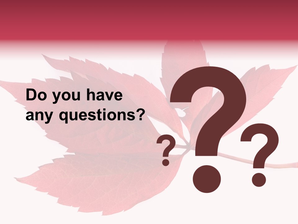 Fall Natural Botany PowerPoint Template