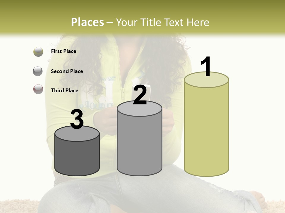 Information Write Keyboard PowerPoint Template