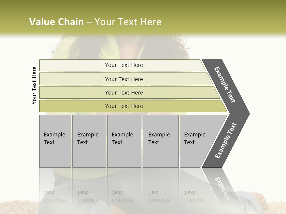 Information Write Keyboard PowerPoint Template
