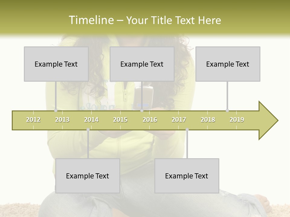 Information Write Keyboard PowerPoint Template