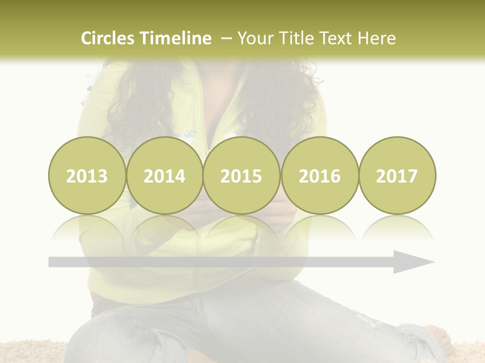 Information Write Keyboard PowerPoint Template