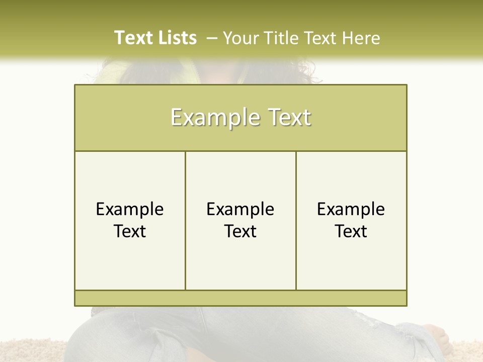 Information Write Keyboard PowerPoint Template