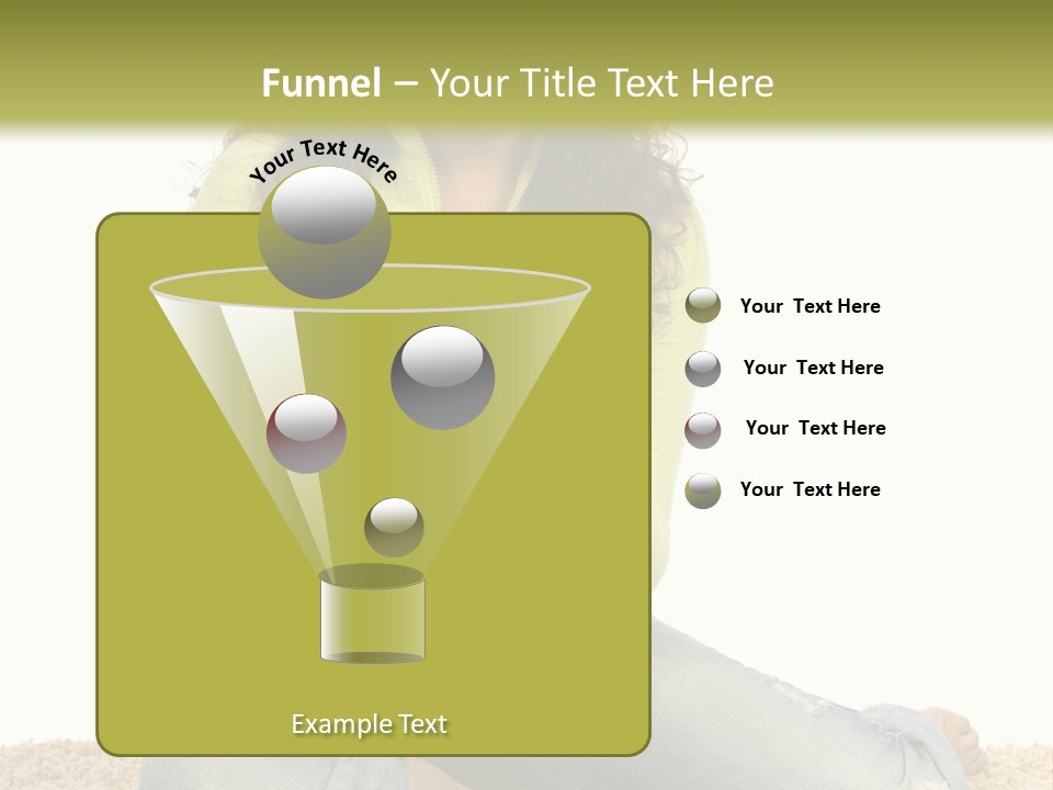 Information Write Keyboard PowerPoint Template