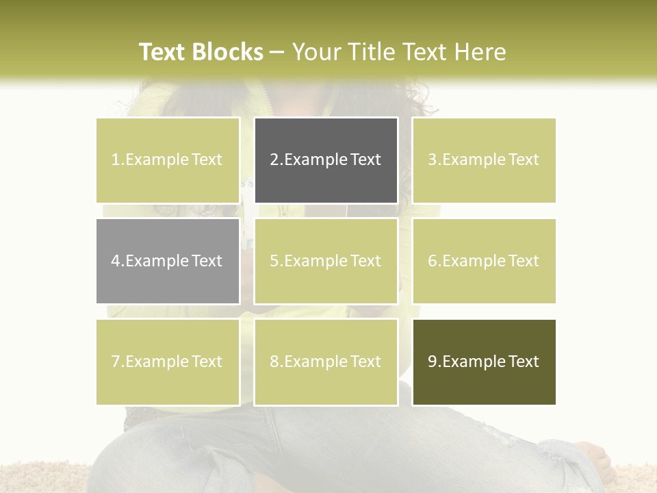 Information Write Keyboard PowerPoint Template