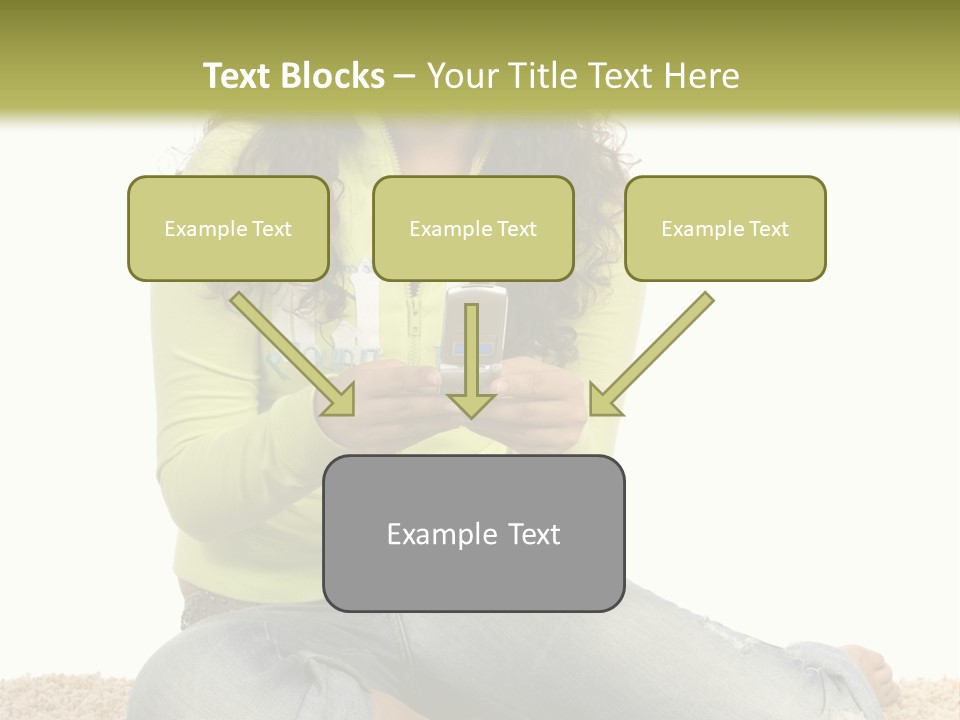 Information Write Keyboard PowerPoint Template