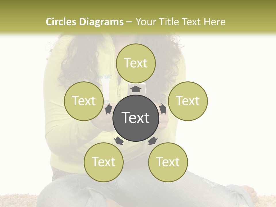 Information Write Keyboard PowerPoint Template