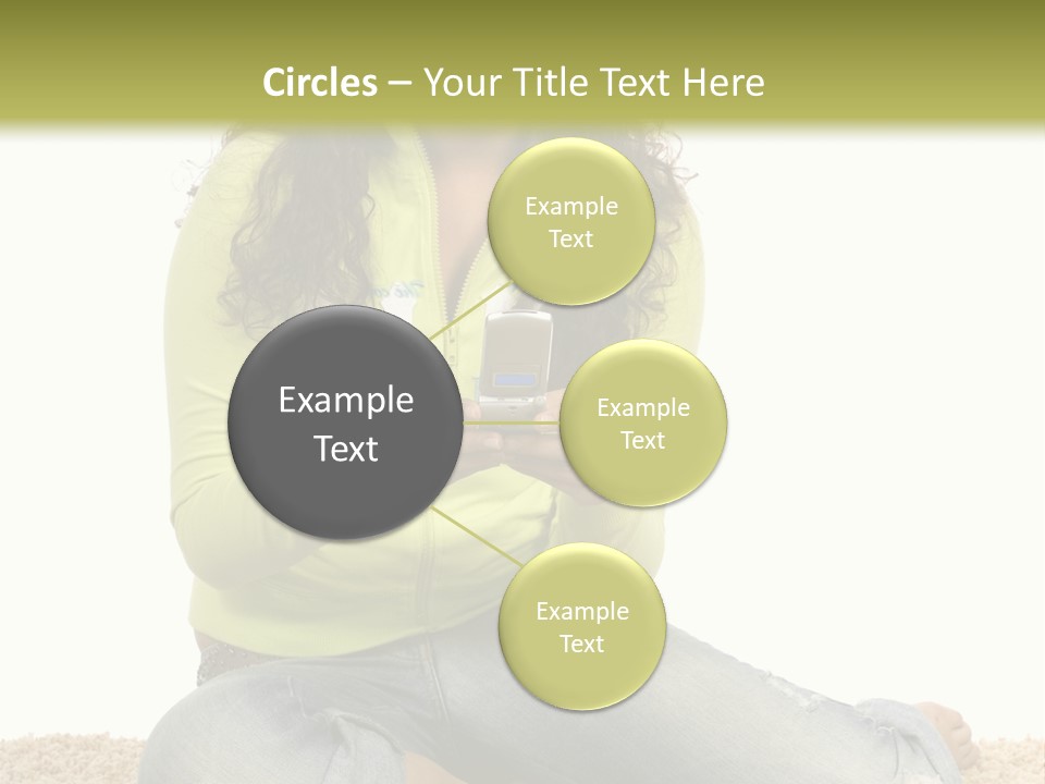 Information Write Keyboard PowerPoint Template