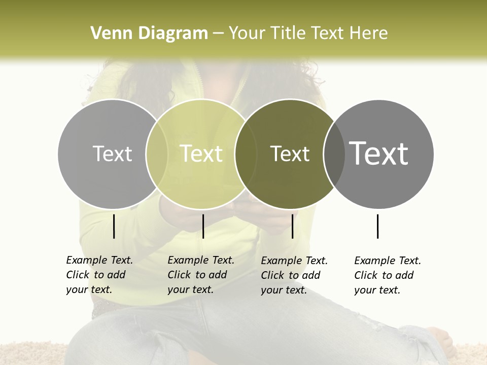 Information Write Keyboard PowerPoint Template