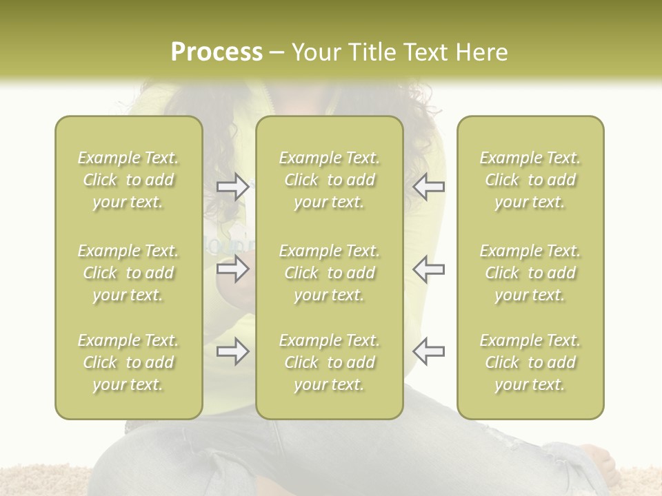 Information Write Keyboard PowerPoint Template