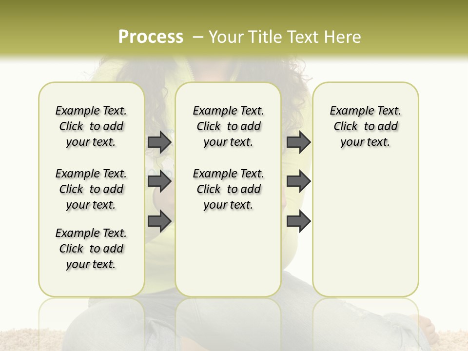 Information Write Keyboard PowerPoint Template