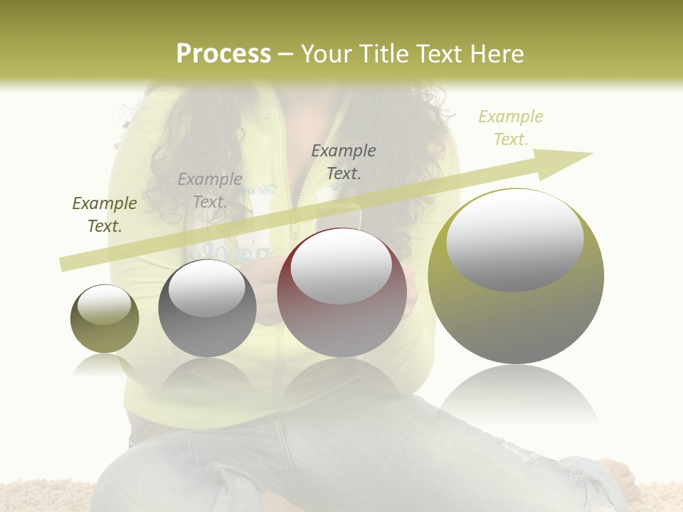 Information Write Keyboard PowerPoint Template