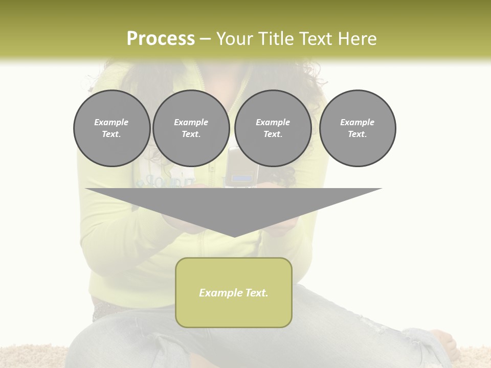 Information Write Keyboard PowerPoint Template