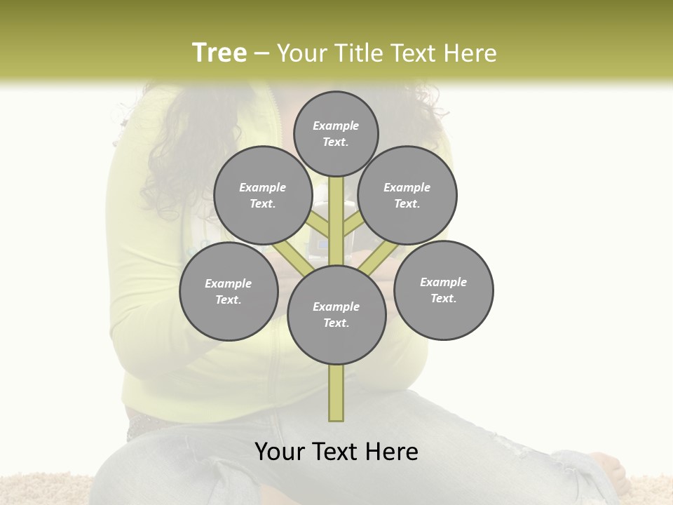 Information Write Keyboard PowerPoint Template