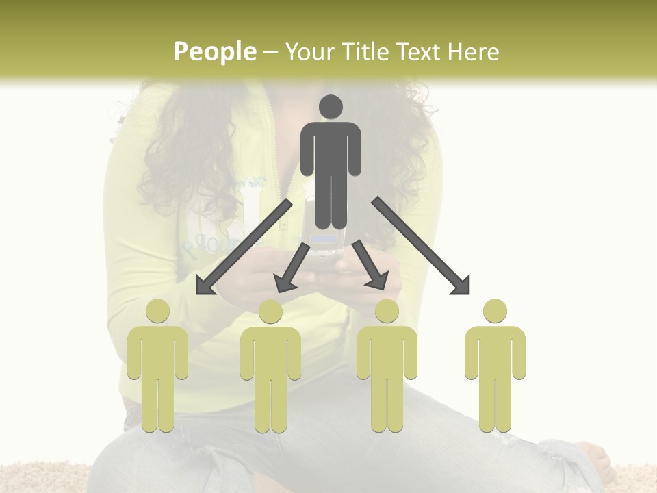 Information Write Keyboard PowerPoint Template