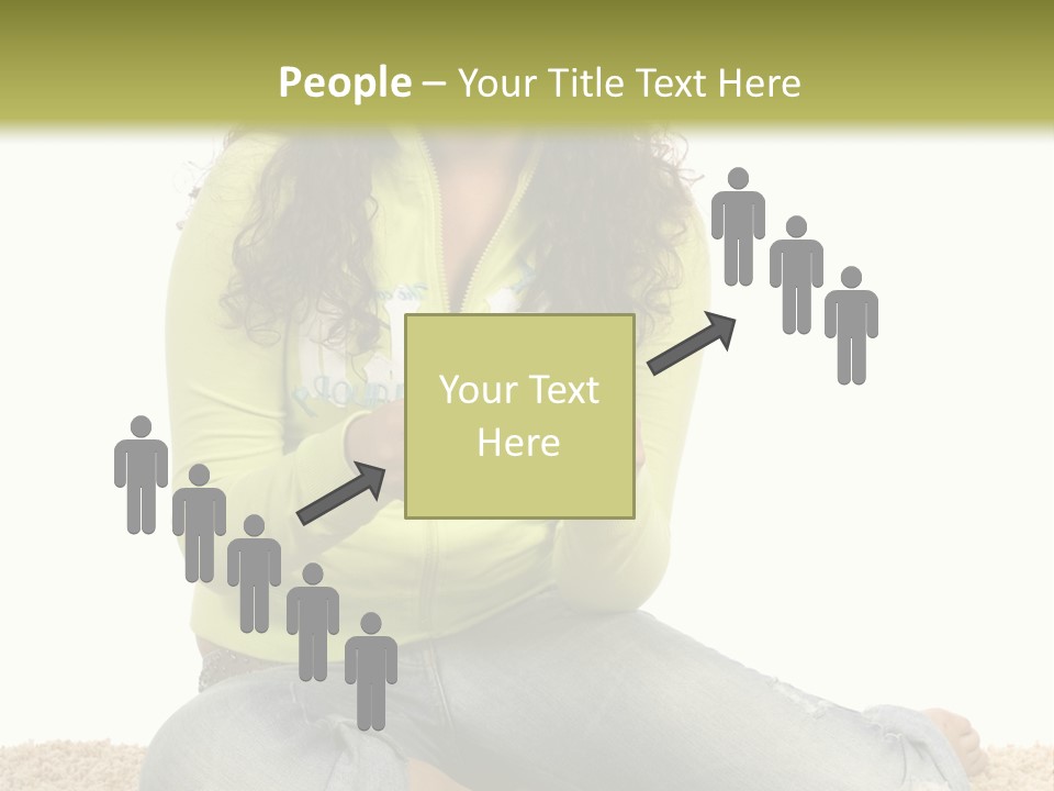 Information Write Keyboard PowerPoint Template
