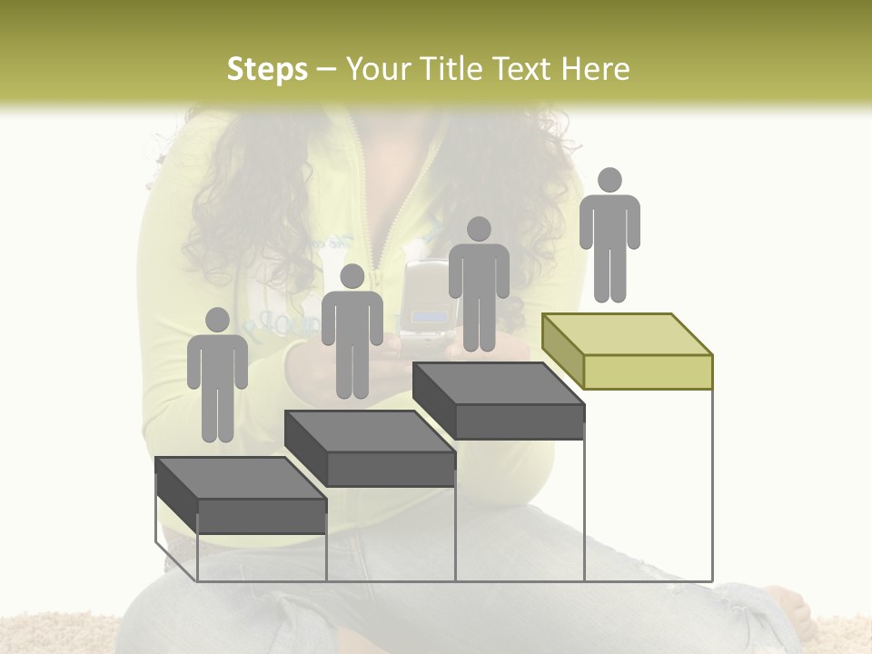 Information Write Keyboard PowerPoint Template