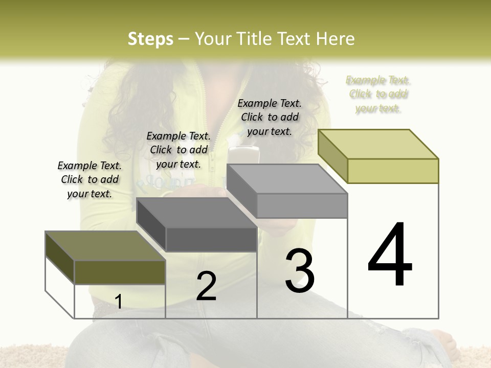 Information Write Keyboard PowerPoint Template