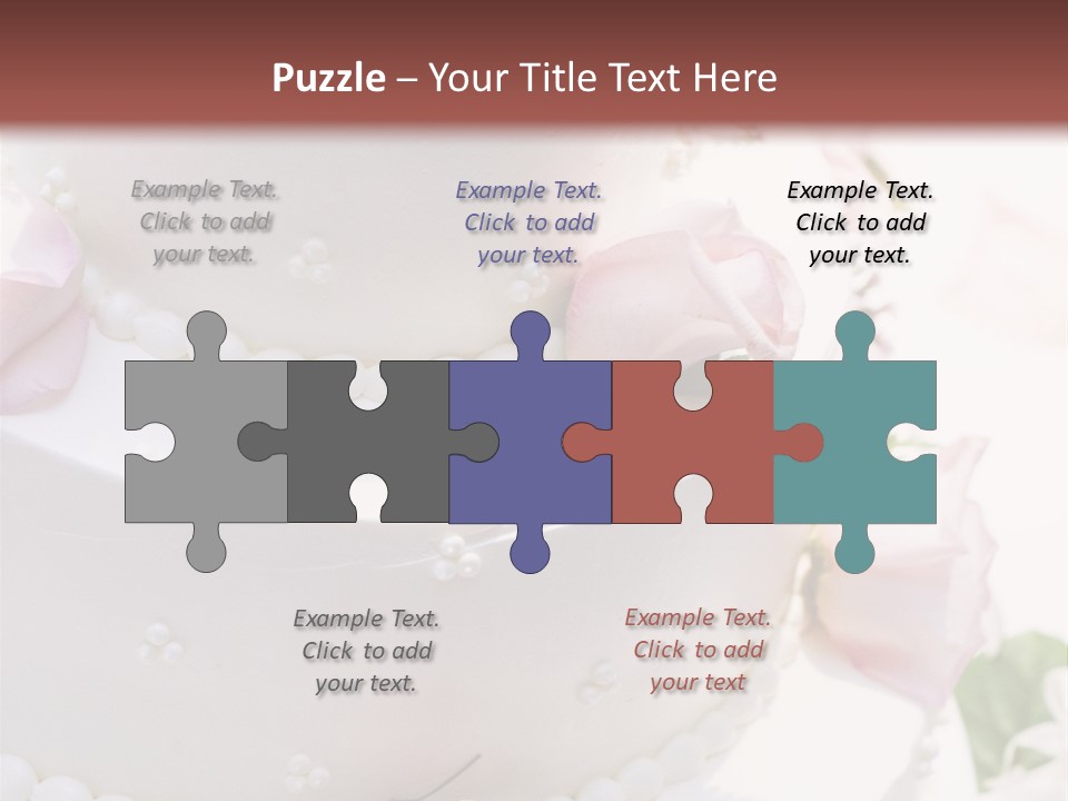 Columns Yummy Pink PowerPoint Template