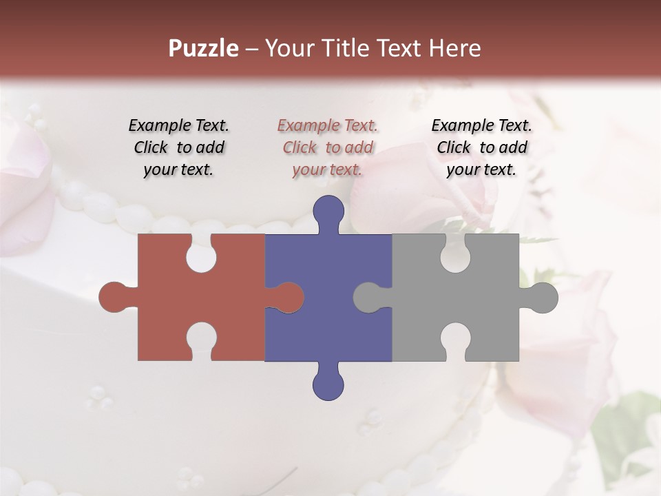 Columns Yummy Pink PowerPoint Template