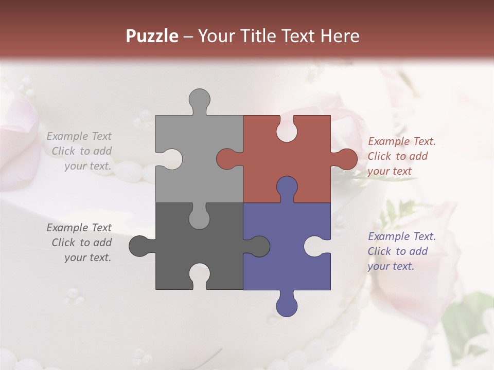 Columns Yummy Pink PowerPoint Template