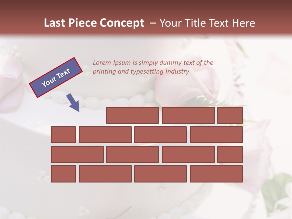 Columns Yummy Pink PowerPoint Template
