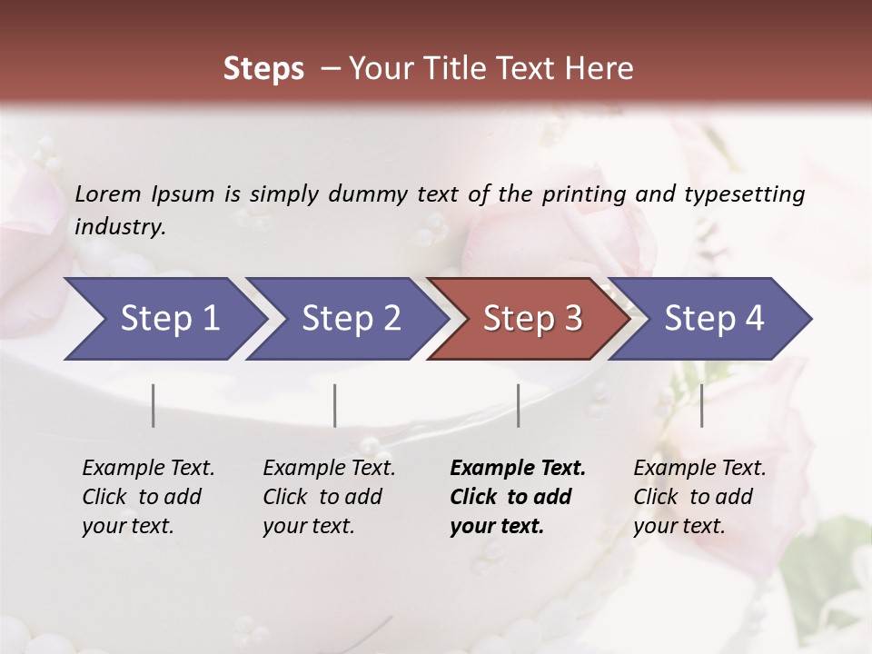 Columns Yummy Pink PowerPoint Template