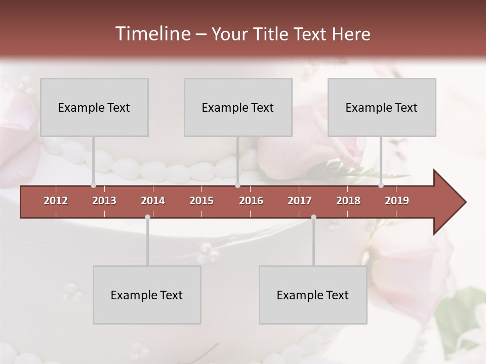 Columns Yummy Pink PowerPoint Template