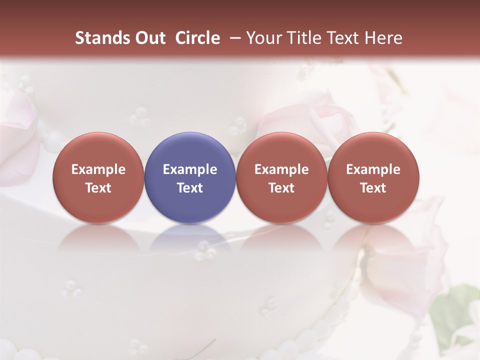 Columns Yummy Pink PowerPoint Template
