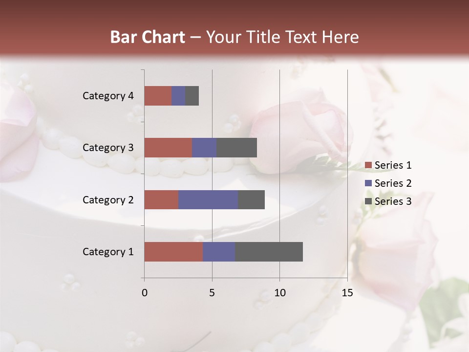 Columns Yummy Pink PowerPoint Template