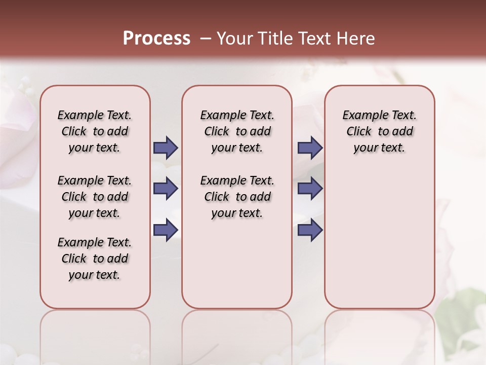 Columns Yummy Pink PowerPoint Template