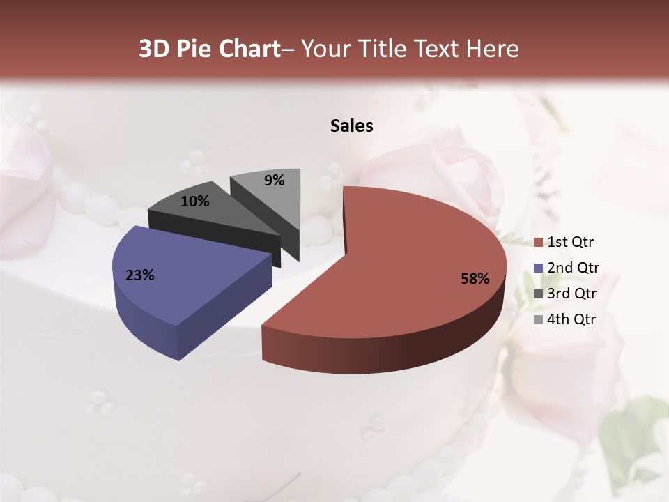 Columns Yummy Pink PowerPoint Template